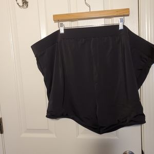 TORRID BLACK SWIM SHORTS